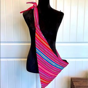 New!  Vibrant Neon Patterned Oversized Crossbody